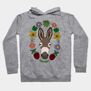 Flower Donkey Hoodie